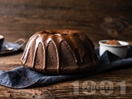Рецепта Лесен и бърз какаов сладкиш / кекс с шоколадова глазура
